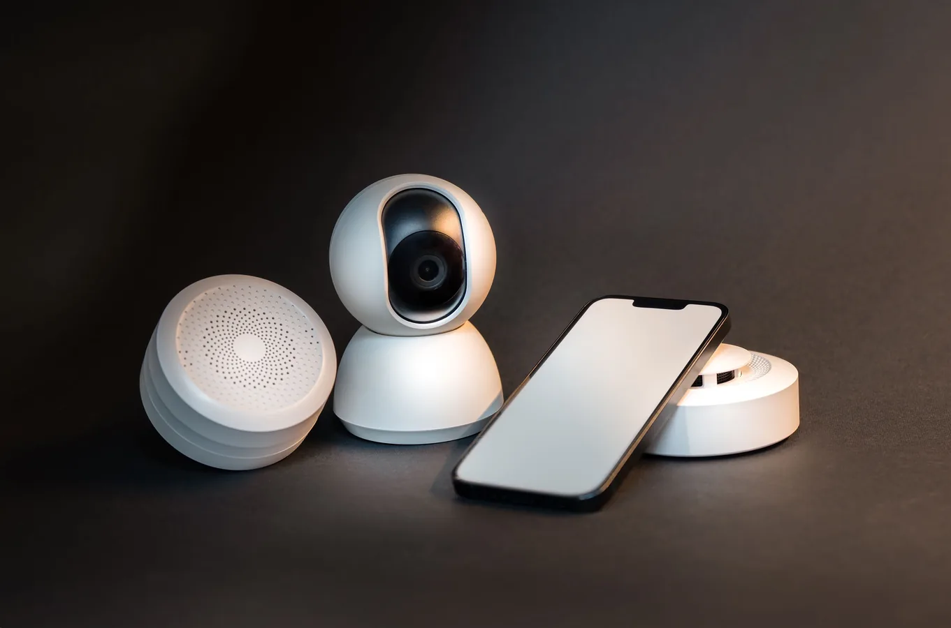 Smart home camera and connected device setup support